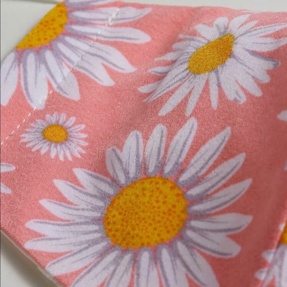 Pink Floral Face Mask - Picture 5 of 5